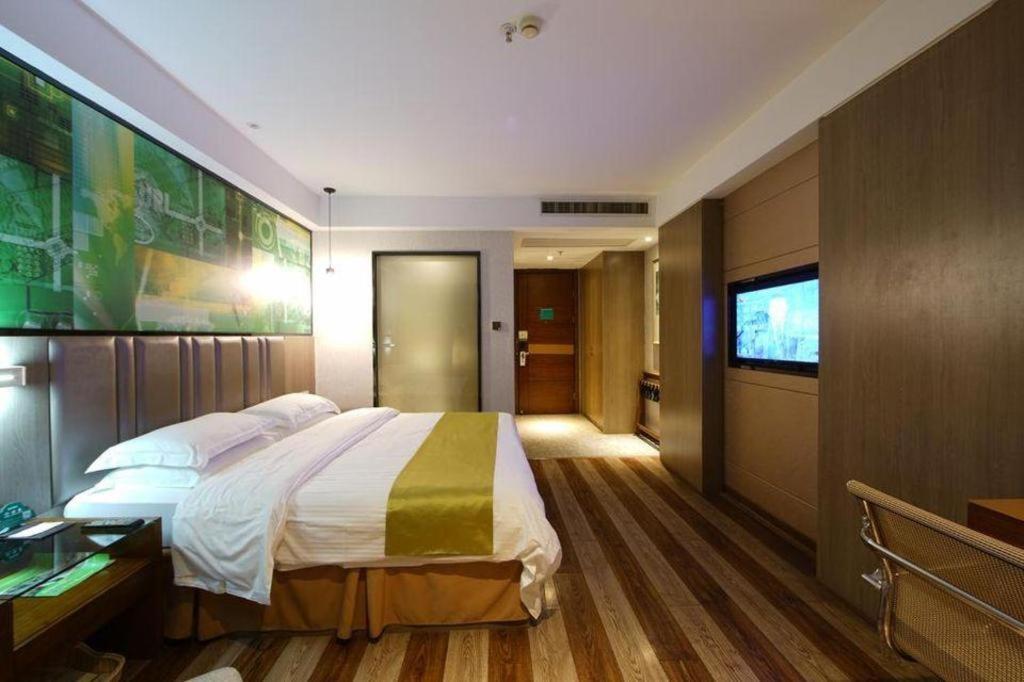 Greentree Inn Fujian Fuzhou Software Park River View Business Hotel Esterno foto