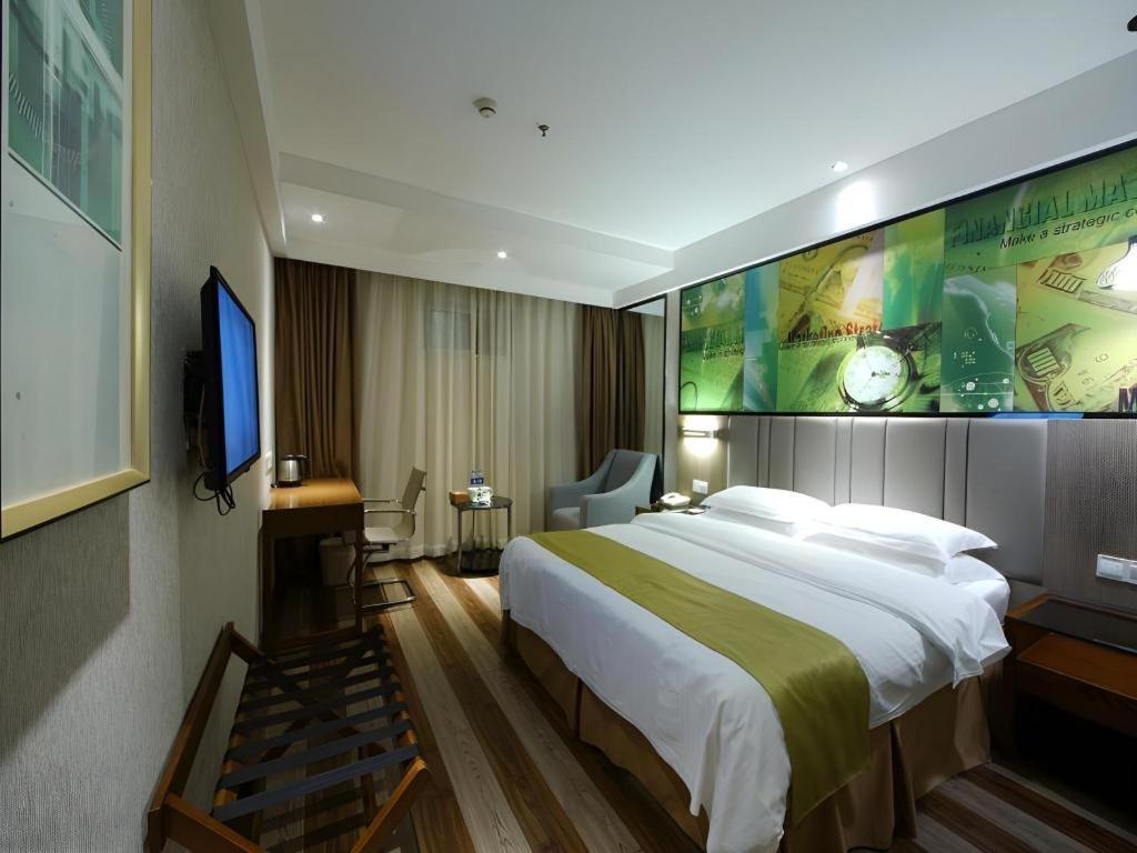 Greentree Inn Fujian Fuzhou Software Park River View Business Hotel Esterno foto