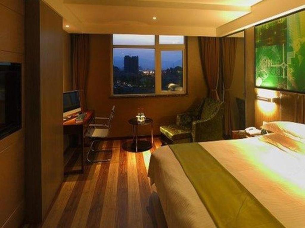 Greentree Inn Fujian Fuzhou Software Park River View Business Hotel Esterno foto