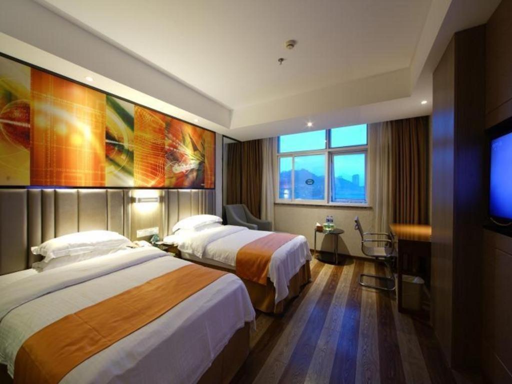 Greentree Inn Fujian Fuzhou Software Park River View Business Hotel Esterno foto