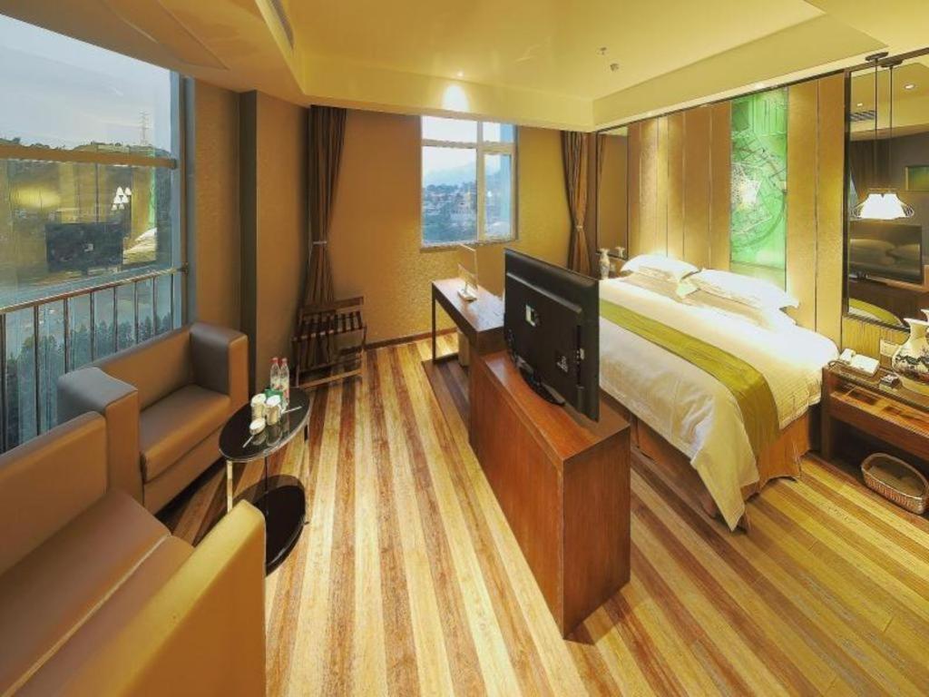 Greentree Inn Fujian Fuzhou Software Park River View Business Hotel Esterno foto