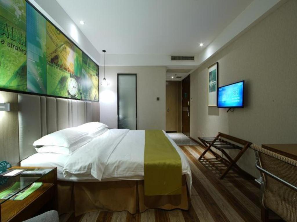 Greentree Inn Fujian Fuzhou Software Park River View Business Hotel Esterno foto