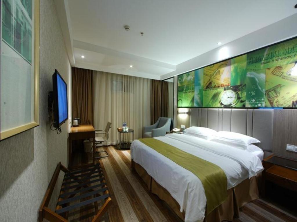 Greentree Inn Fujian Fuzhou Software Park River View Business Hotel Esterno foto