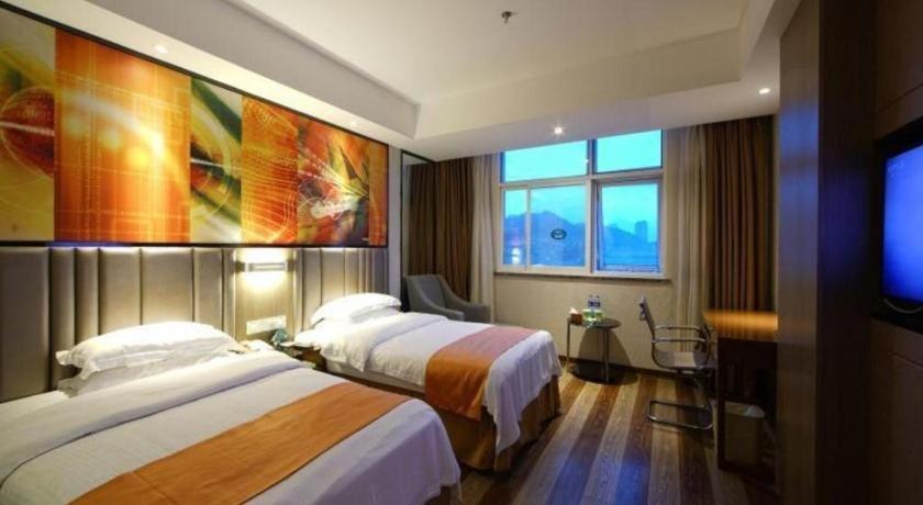Greentree Inn Fujian Fuzhou Software Park River View Business Hotel Esterno foto